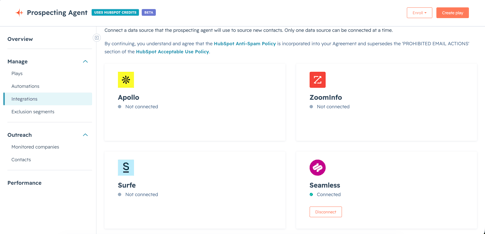 seamless prospecting product